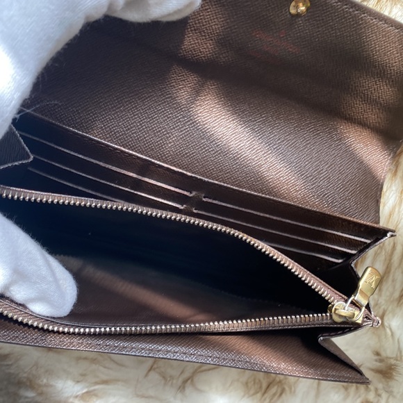 Louis Vuitton Sara Damier bifold long wallet - Picture 13 of 16